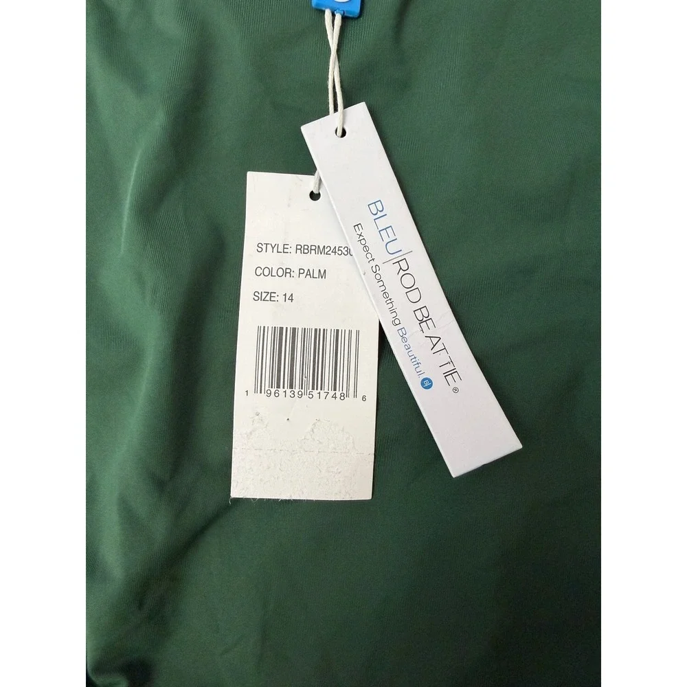 NWT Bleu by Rod Beattie Women's Ring Master Hipster Bikini Bottoms 14 $59